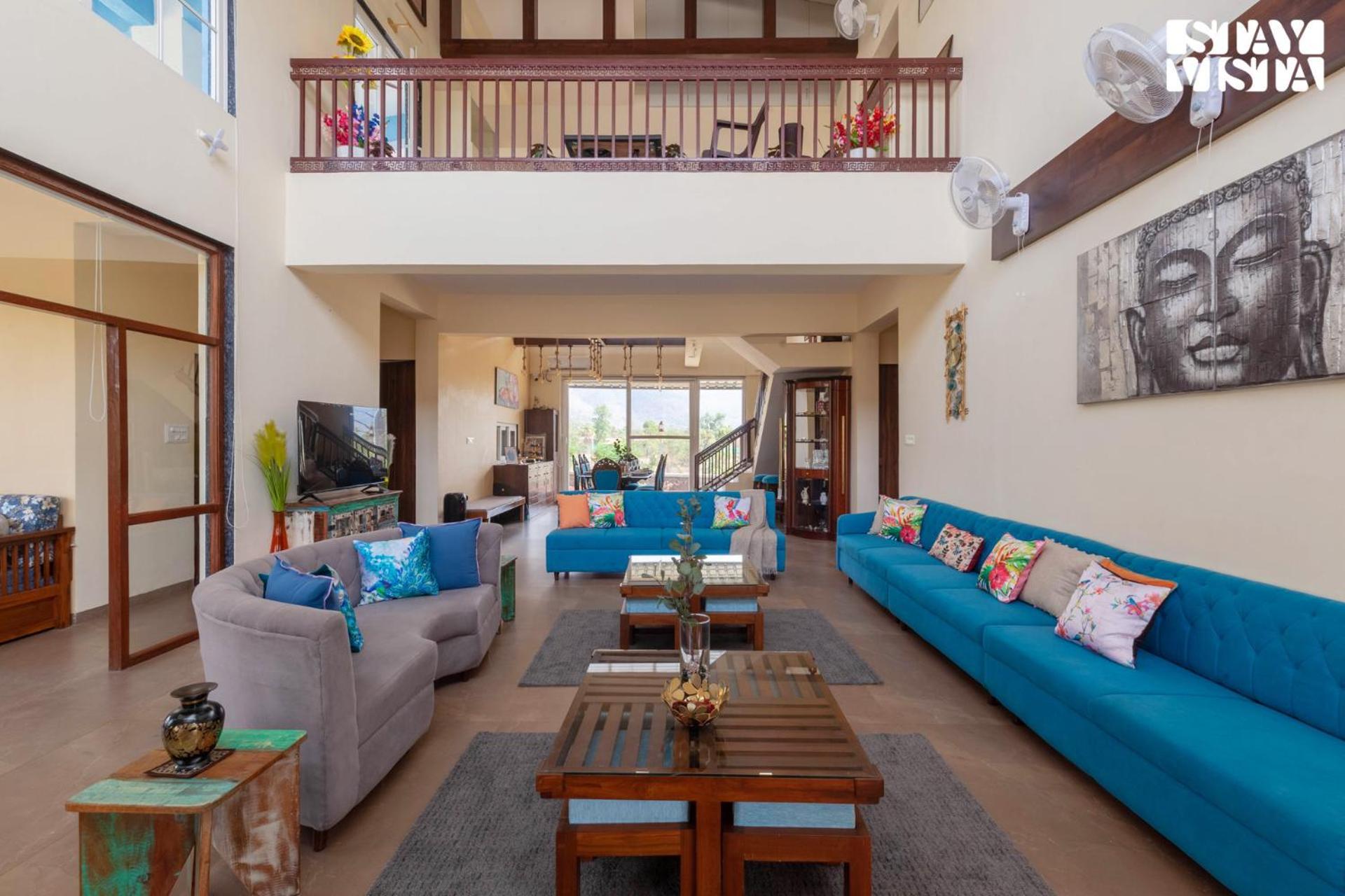 Stayvista'S Hillside Meadows - Mountainside Retreat With Farm View, Pool & Deck, Lawn & Gazebo Chinchavli Eksteriør billede