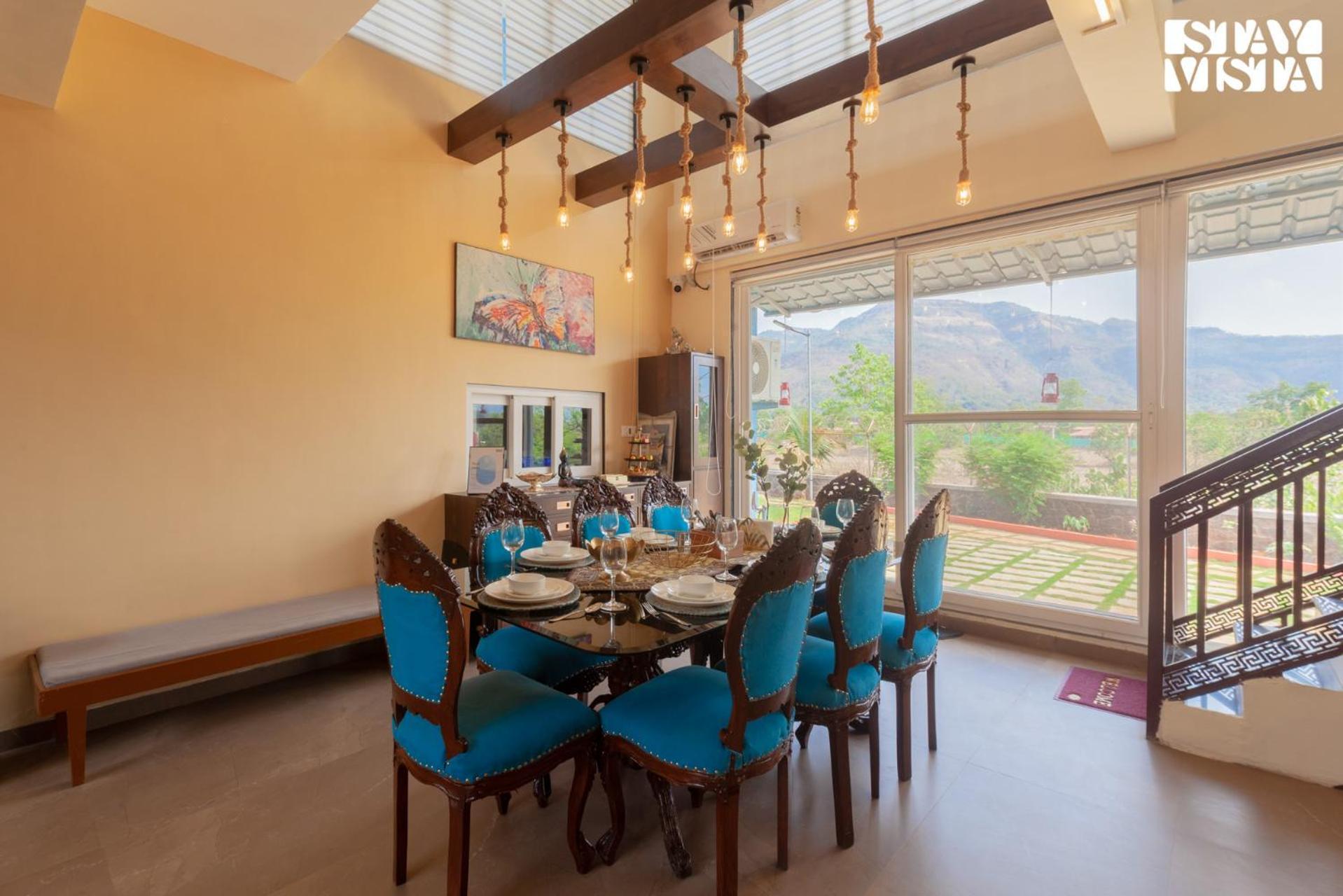 Stayvista'S Hillside Meadows - Mountainside Retreat With Farm View, Pool & Deck, Lawn & Gazebo Chinchavli Eksteriør billede